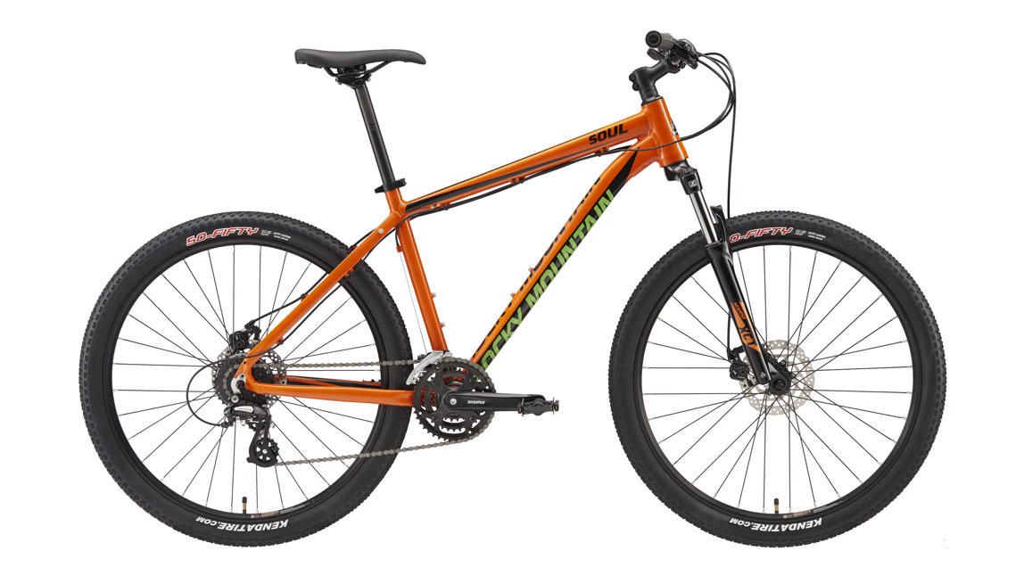 rocky mountain orange bike